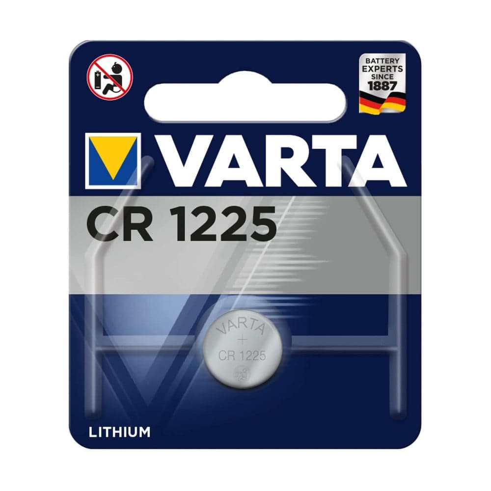 Blister 1 Batteria 3V Litio CR 1225 6225 in Pile monouso Scontolo.net - Potenza, commercioVirtuoso.it