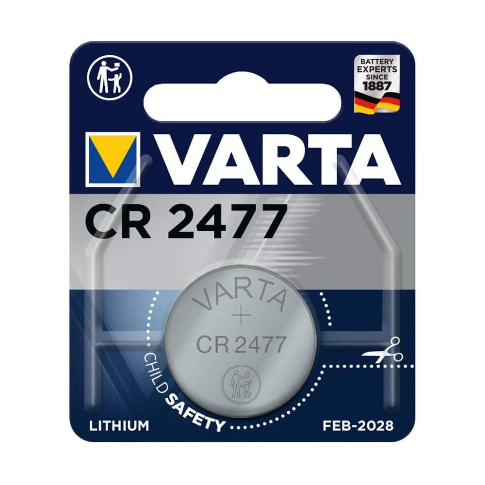 Blister 1 Batteria 3V Litio CR 2477 in Pile monouso Scontolo.net - Potenza, commercioVirtuoso.it
