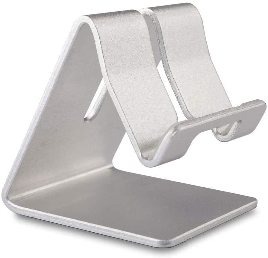 Supporto in Alluminio per Smartphone e Tablet Universale Silver in Supporti Scontolo.net - Potenza, commercioVirtuoso.it