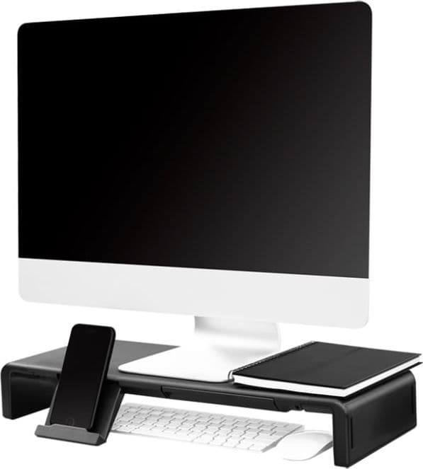 Supporto Monitor Smartphone Tablet Regolabile 420 - 520 mm Nero in Supporti Scontolo.net - Potenza, commercioVirtuoso.it
