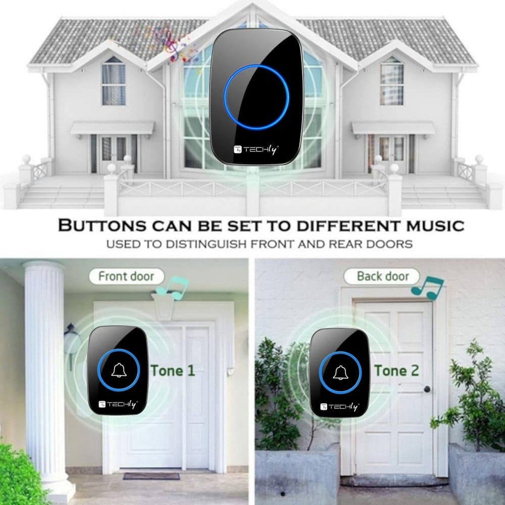 Trasmettitore aggiuntivo Campanello Wireless fino a 300m in Campane Scontolo.net - Potenza, commercioVirtuoso.it