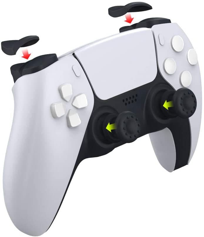 Kit protettivo antiscivolo leve Controller PlayStation5 PS5 8in1 in Copri levette analogiche Scontolo.net - Potenza, commercioVirtuoso.it