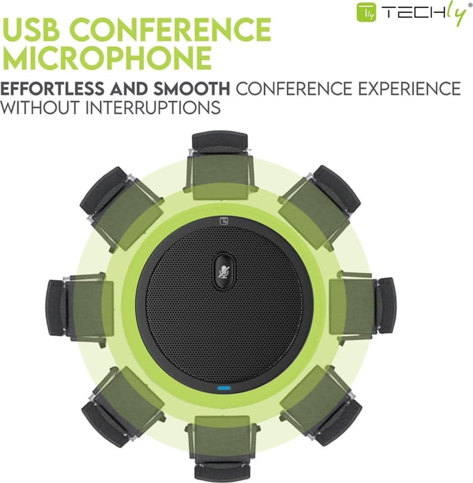 Microfono USB Omnidirezionale da Conferenza con Tasto Muto in Microfoni esterni Scontolo.net - Potenza, commercioVirtuoso.it
