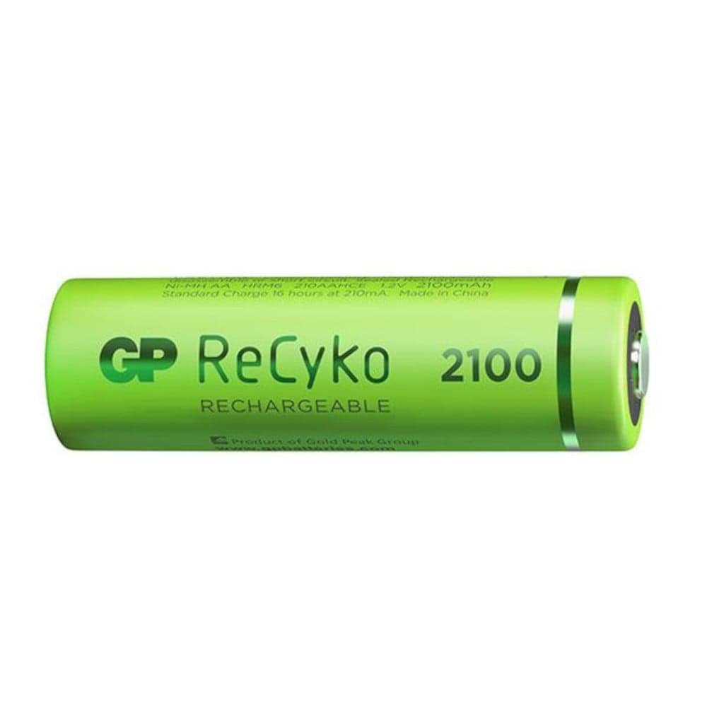 Blister 4 Batterie Ricaricabili AA Stilo 2100mAh GP ReCyko in Pile ricaricabili Scontolo.net - Potenza, commercioVirtuoso.it
