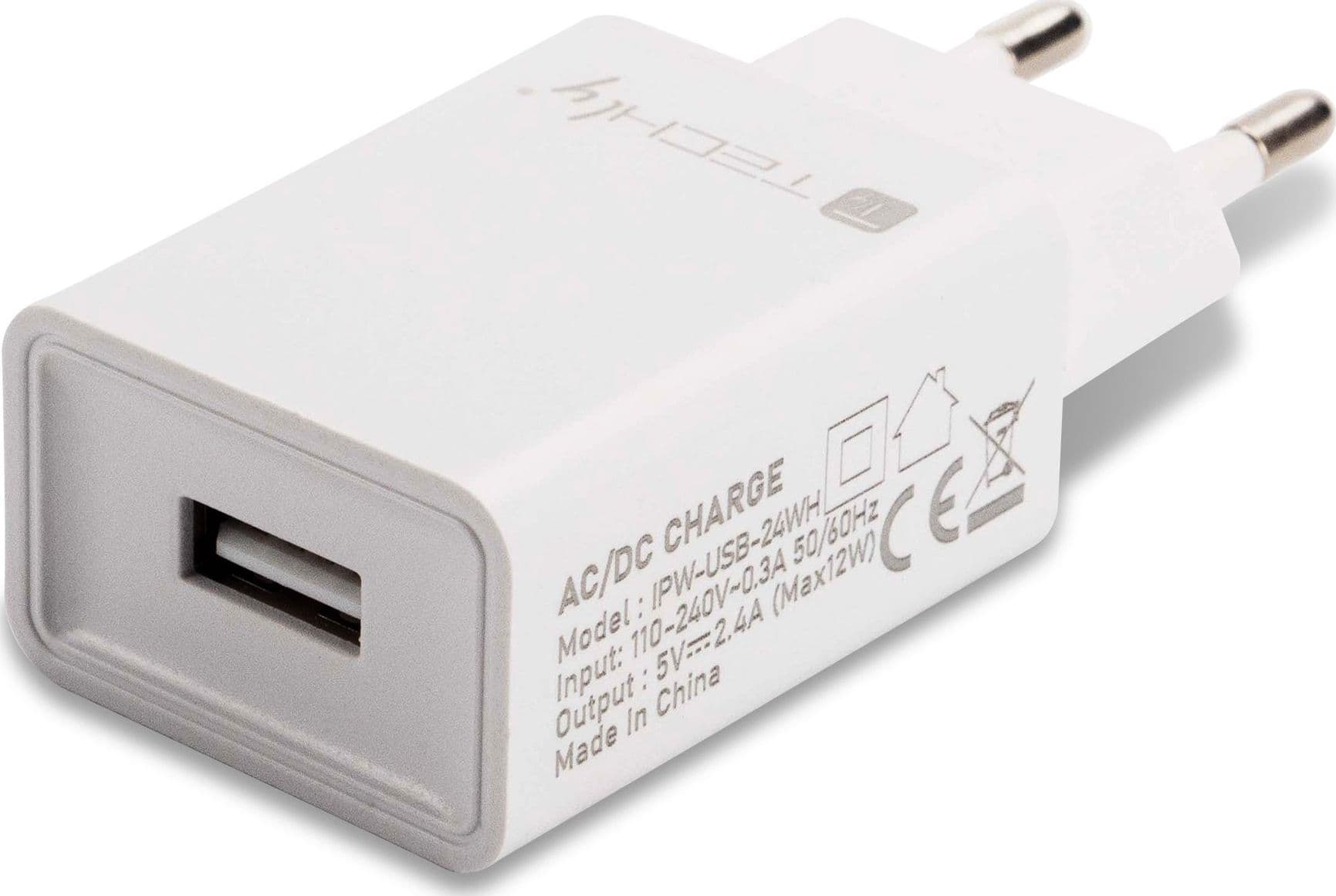 Caricatore Alimentatore USB-A da Muro 5V 2.4A per Smartphone o Tablet in Caricabatterie da muro Scontolo.net - Potenza, commercioVirtuoso.it