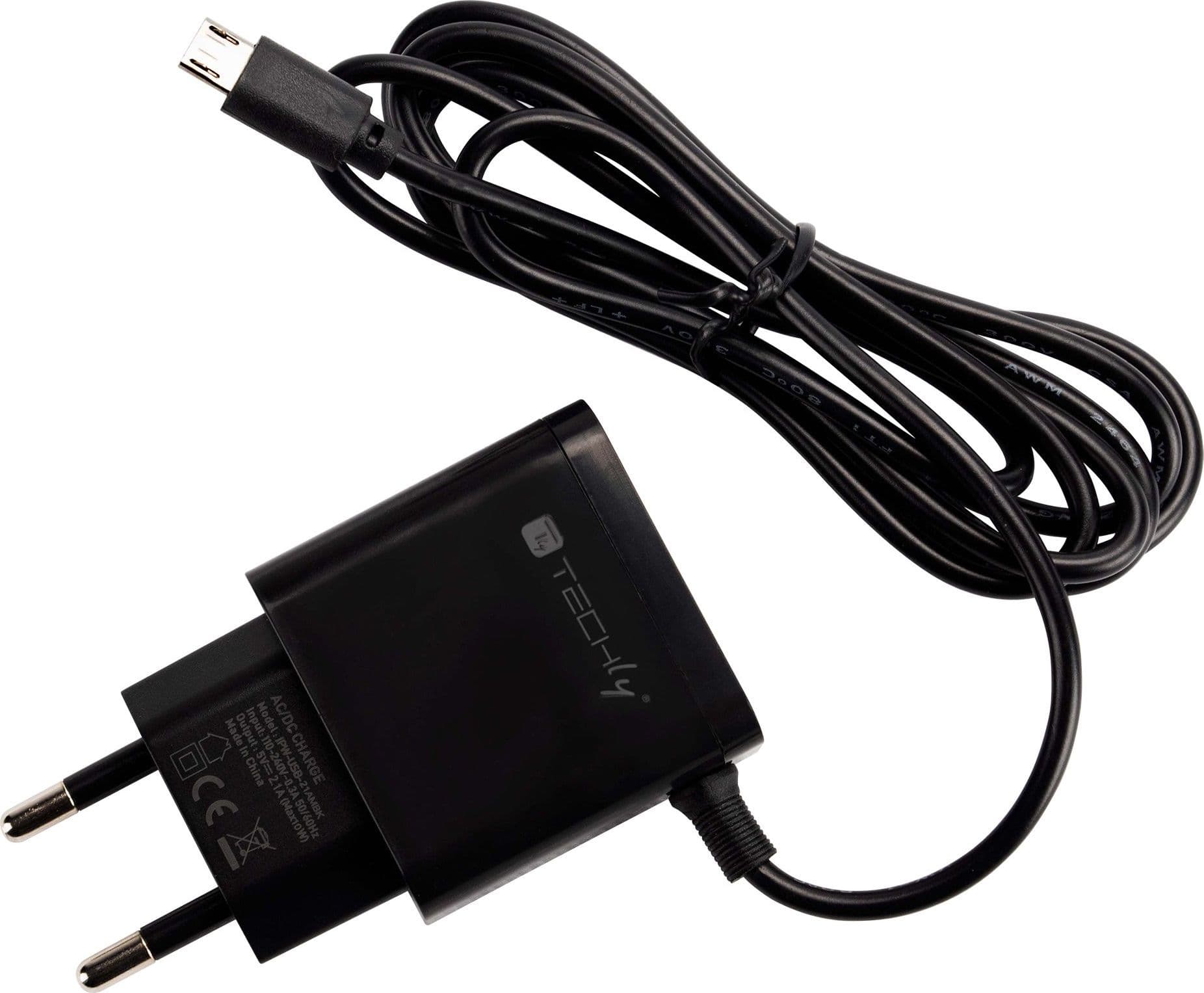 Caricabatterie Alimentatore Micro USB 5V 1A per Smartphone Tablet Nero in Caricabatterie da muro Scontolo.net - Potenza, commercioVirtuoso.it