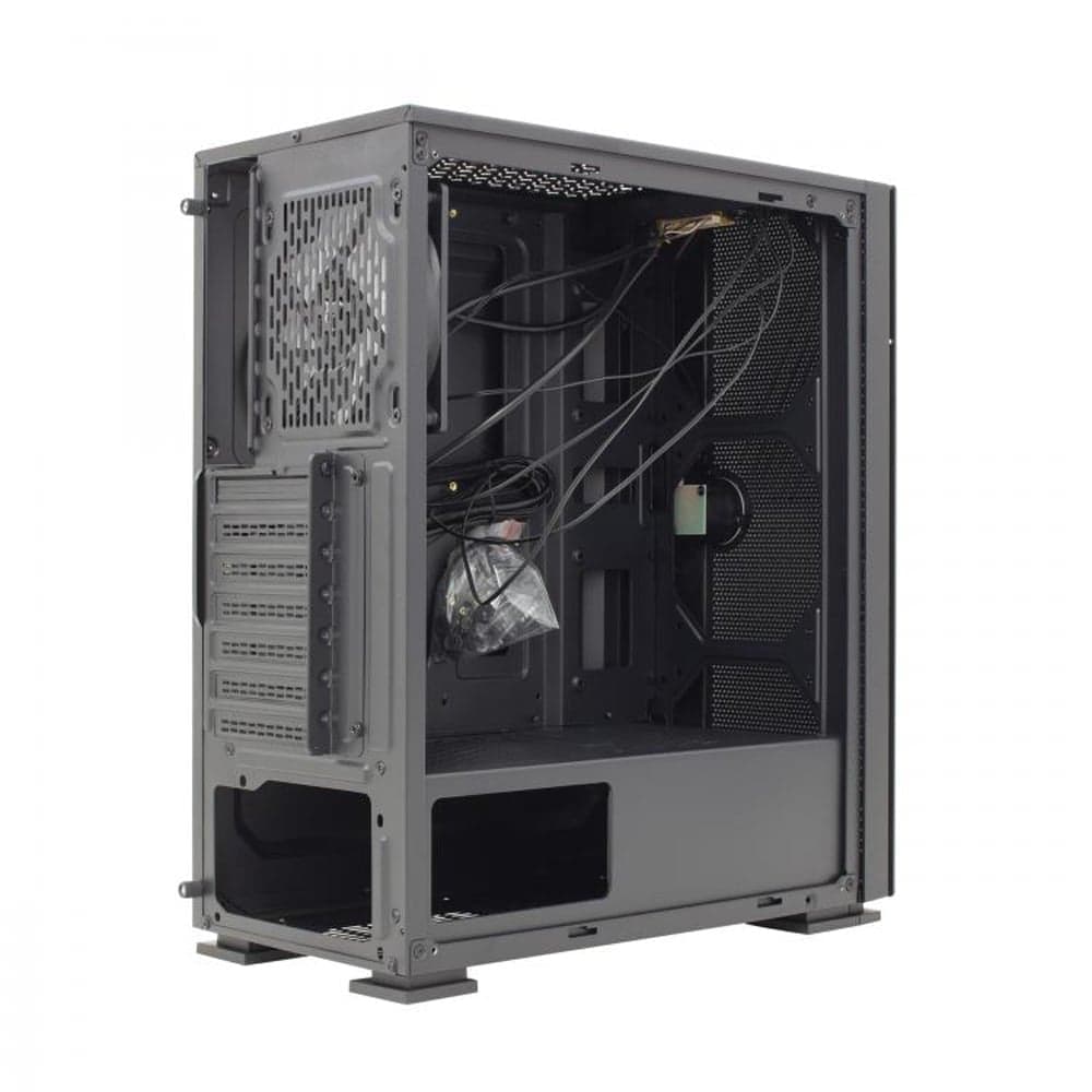 Case PC Chassis ATX Mid Tower con Ventola Nero in  Scontolo.net - Potenza, commercioVirtuoso.it