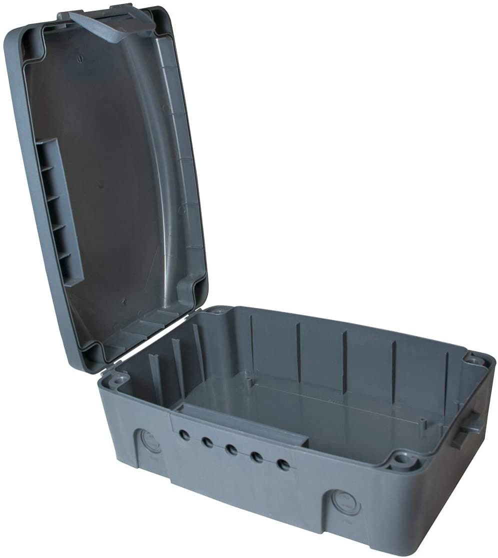 Scatola Elettrica IP54 Cable Organizer Organizzatore Cavi Grigio in Clip fermacavi da parete Scontolo.net - Potenza, commercioVirtuoso.it