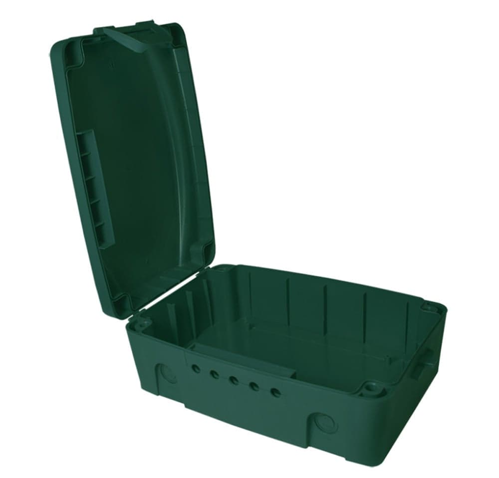 Scatola Elettrica IP54 Cable Organizer Organizzatore Cavi Verde in Clip fermacavi da parete Scontolo.net - Potenza, commercioVirtuoso.it