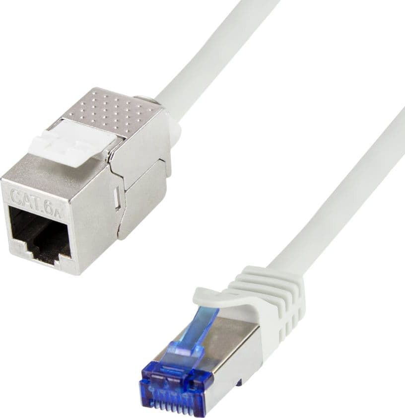 Cavo Prolunga Patch Cat.6A S/FTP 1m Grigio in Cavi Ethernet Scontolo.net - Potenza, commercioVirtuoso.it