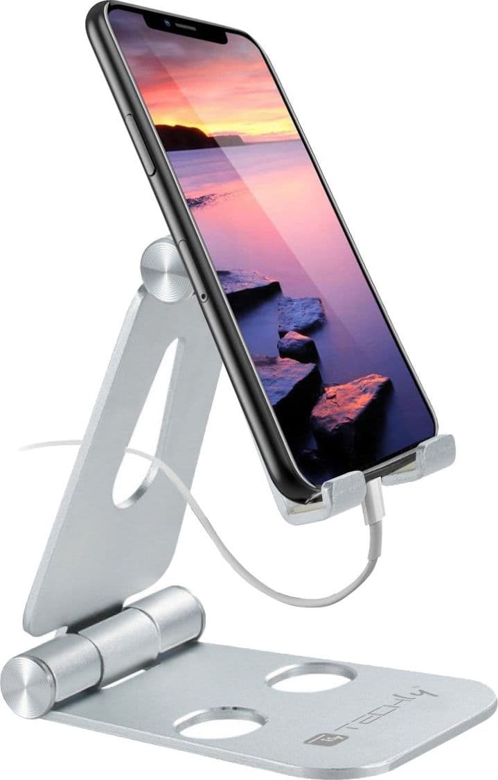 Supporto Regolabile e Pieghevole Porta Smartphone Tablet da Scrivania in Supporti Scontolo.net - Potenza, commercioVirtuoso.it