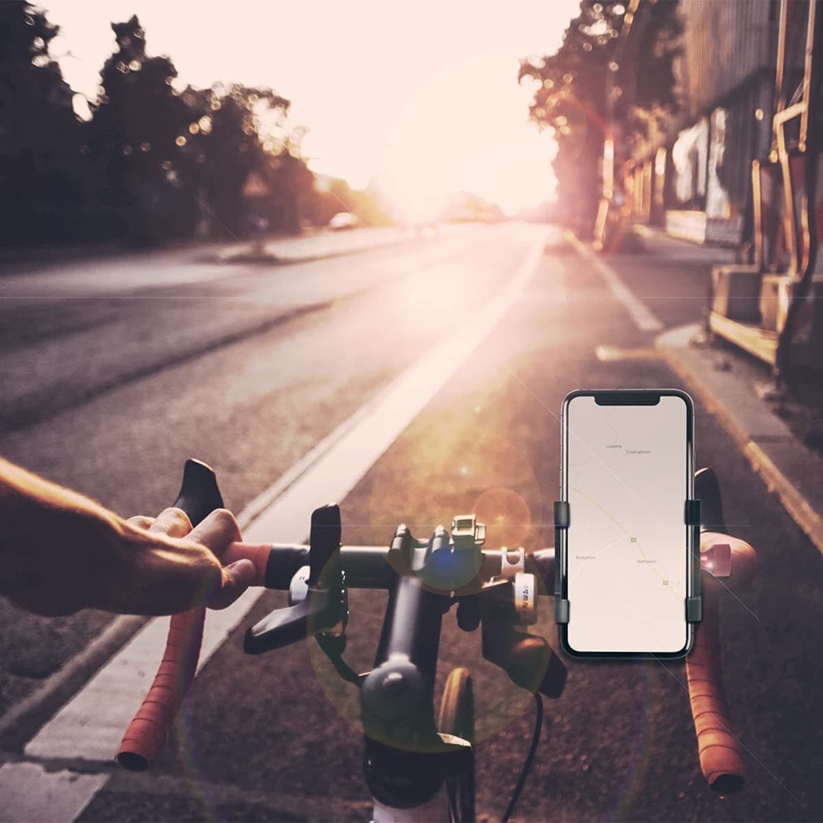 Supporto Fisso da Bicicletta per Smartphone 3.5''-7'' in Supporti Scontolo.net - Potenza, commercioVirtuoso.it