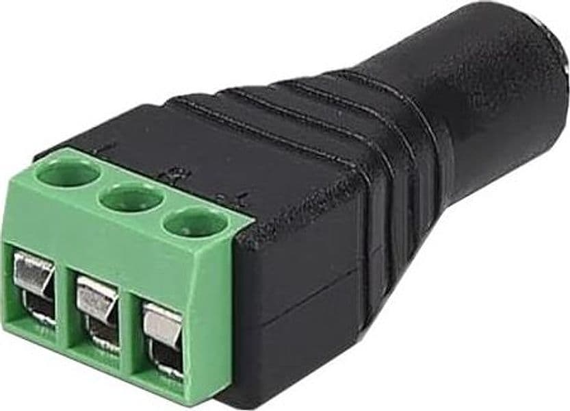 Adattatore Audio 3.5 mm Stereo Femmina Terminal Block 3 pin