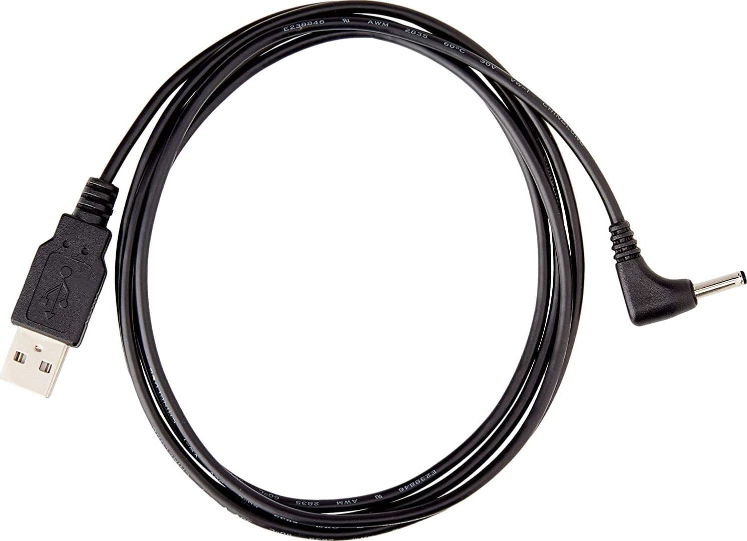 Cavo Alimentazione USB DC 3.5x1.35 mm Angolato 1,5 m Nero in Cavi di alimentazione Scontolo.net - Potenza, commercioVirtuoso.it