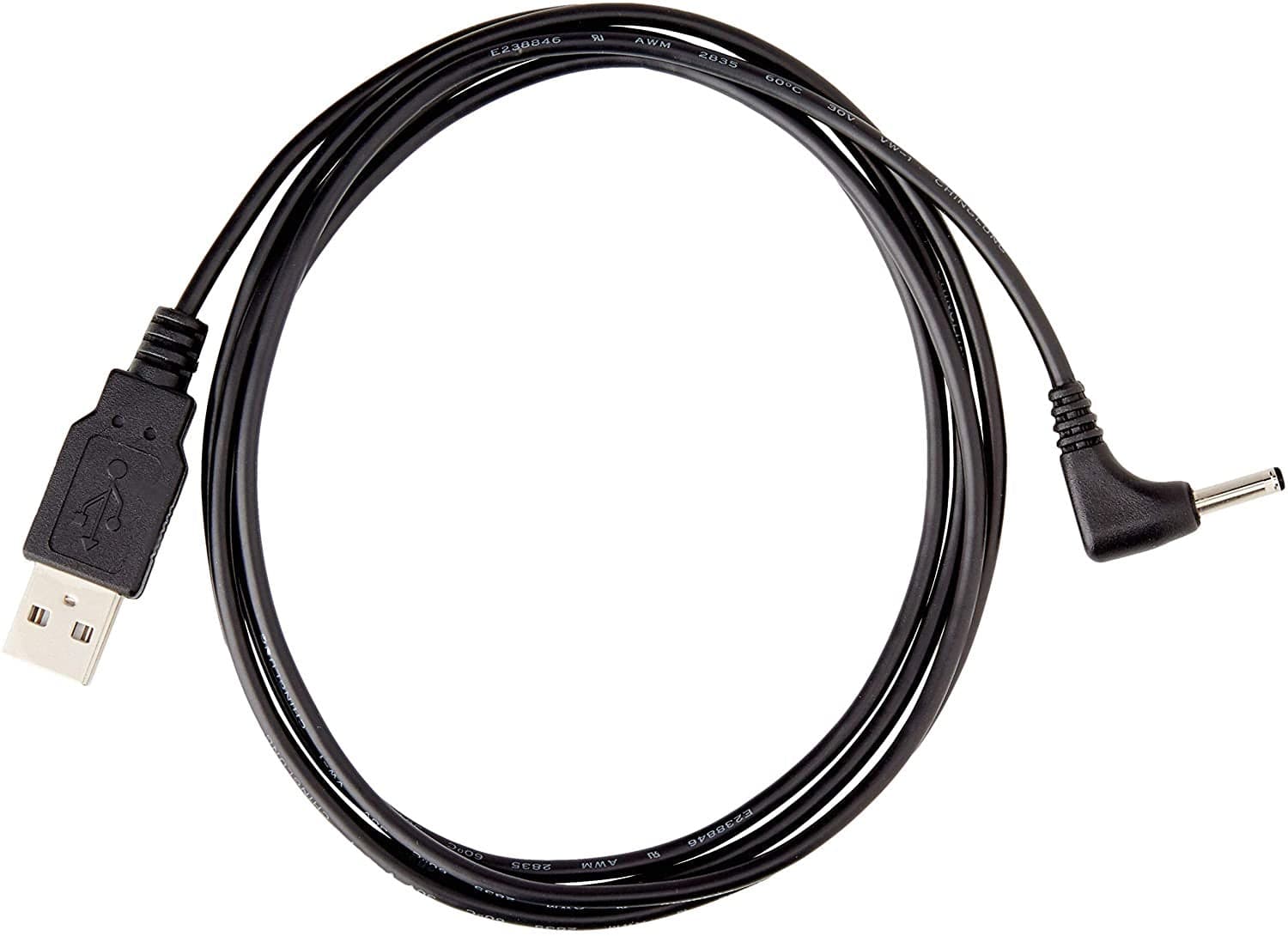 Cavo Alimentazione USB DC 3.5x1.35 mm Angolato 1,5 m Nero in Cavi di alimentazione Scontolo.net - Potenza, commercioVirtuoso.it