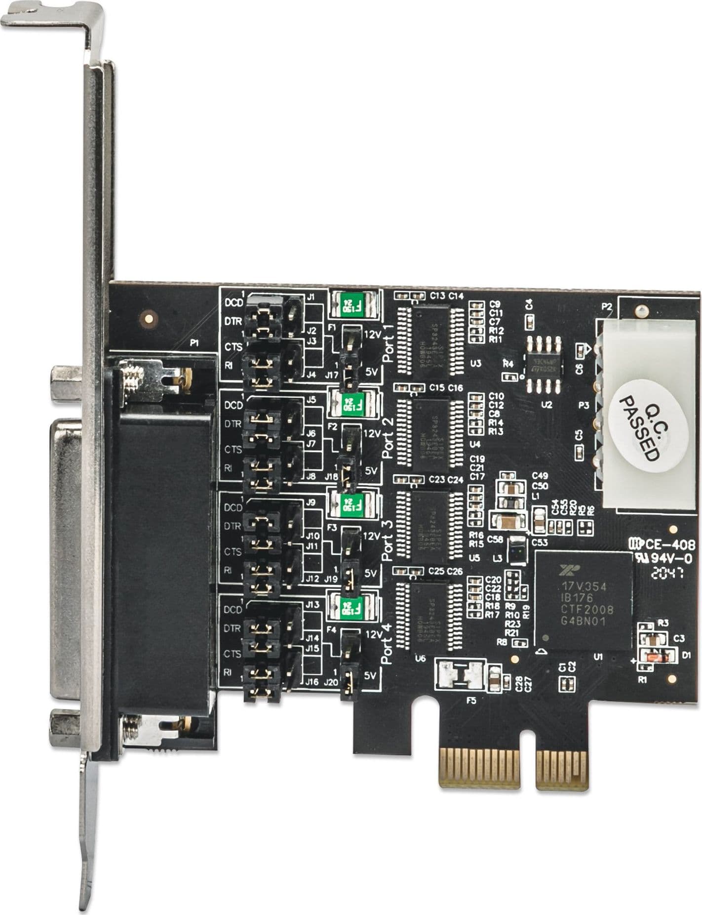 Scheda PCI Express 4 Porte DB9 RS-232 in Schede di rete Scontolo.net - Potenza, commercioVirtuoso.it
