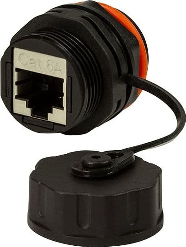 Accoppiatore RJ45 Cat.6A da panello IP68 in Cavi Ethernet Scontolo.net - Potenza, commercioVirtuoso.it