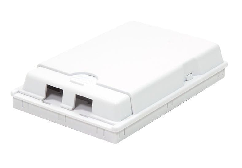 Scatola di Connessione Indoor FTTH per 2 fibre, 2 adattatori, IP20 in  Scontolo.net - Potenza, commercioVirtuoso.it