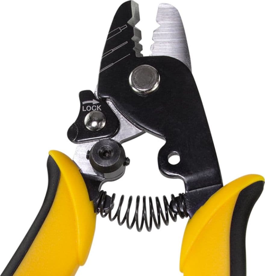 Pinza Spelafili a 3 Fori per Cavi in Fibra Ottica in Pinze spelafili Scontolo.net - Potenza, commercioVirtuoso.it