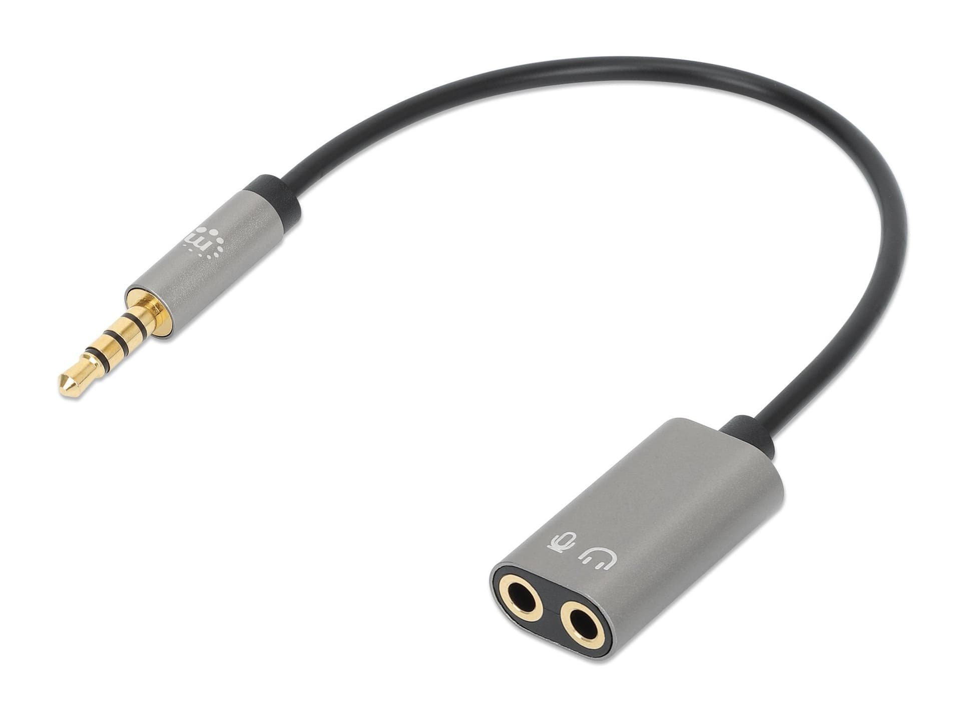 Cavo Adattatore per Cuffie con Splitter Audio Stereo AUX 20cm in Adattatori Scontolo.net - Potenza, commercioVirtuoso.it