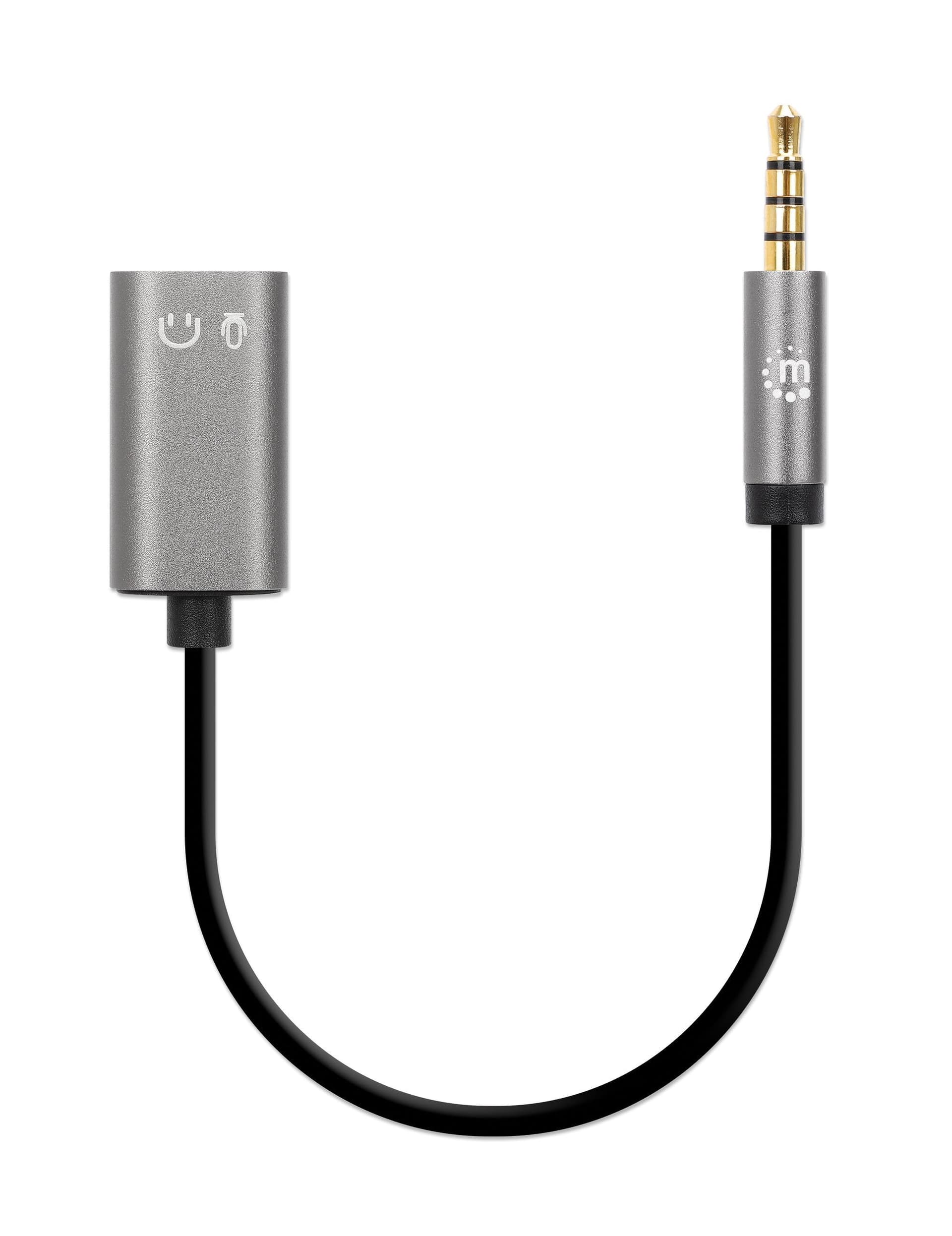 Cavo Adattatore per Cuffie con Splitter Audio Stereo AUX 20cm in Adattatori Scontolo.net - Potenza, commercioVirtuoso.it