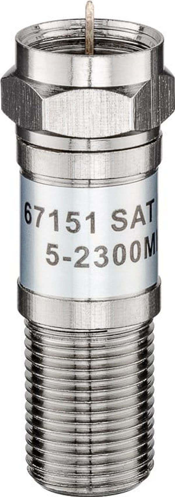 Attenuatore SAT 6dB F/F Maschio/Femmina