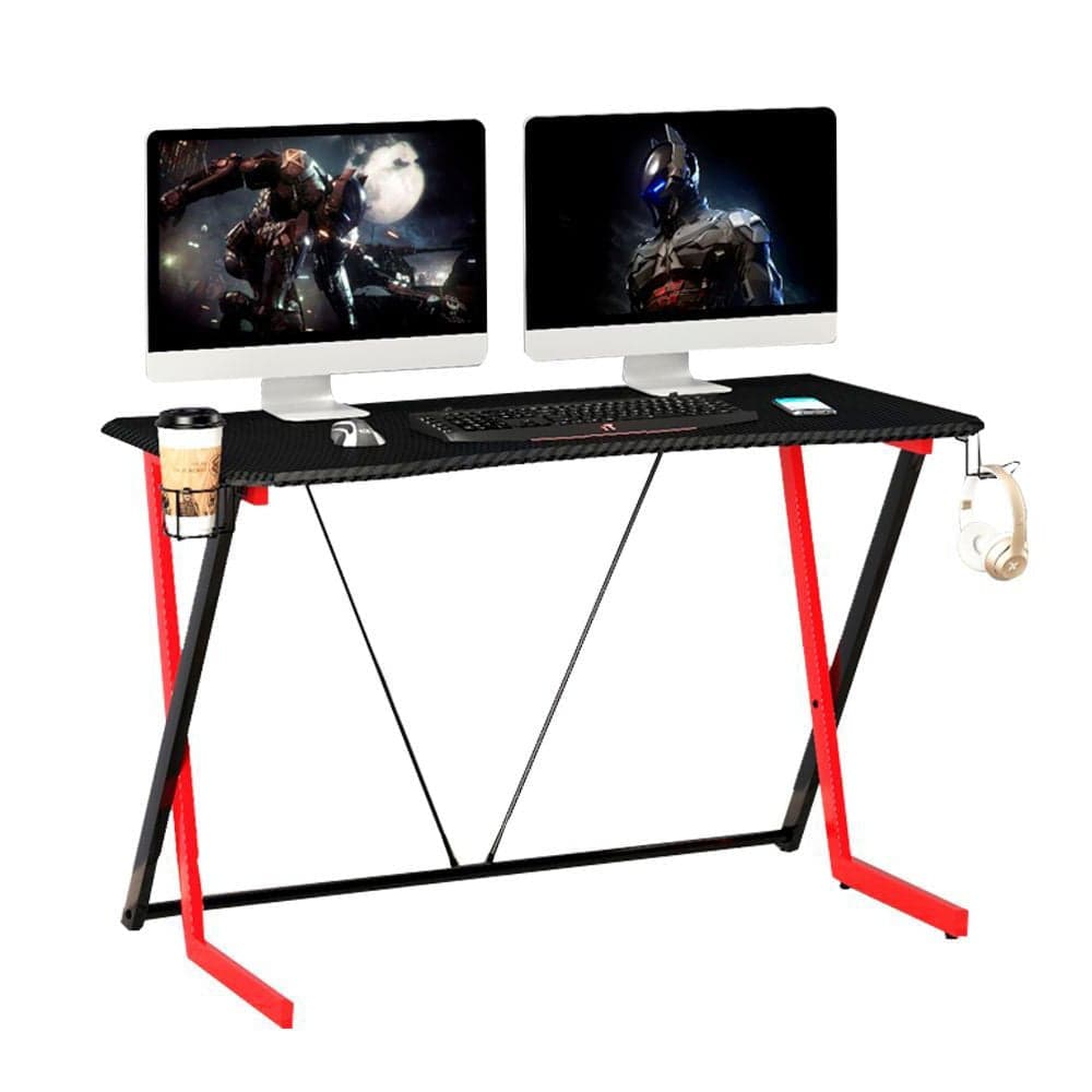 Scrivania Gaming Ergonomica Tavolo Gioco con Porta Bicchiere e Cuffie in Postazioni di lavoro per computer Scontolo.net - Potenza, commercioVirtuoso.it