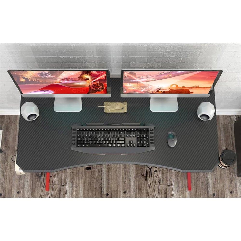 Scrivania Gaming Ergonomica Tavolo Gioco con Porta Bicchiere e Cuffie in Postazioni di lavoro per computer Scontolo.net - Potenza, commercioVirtuoso.it