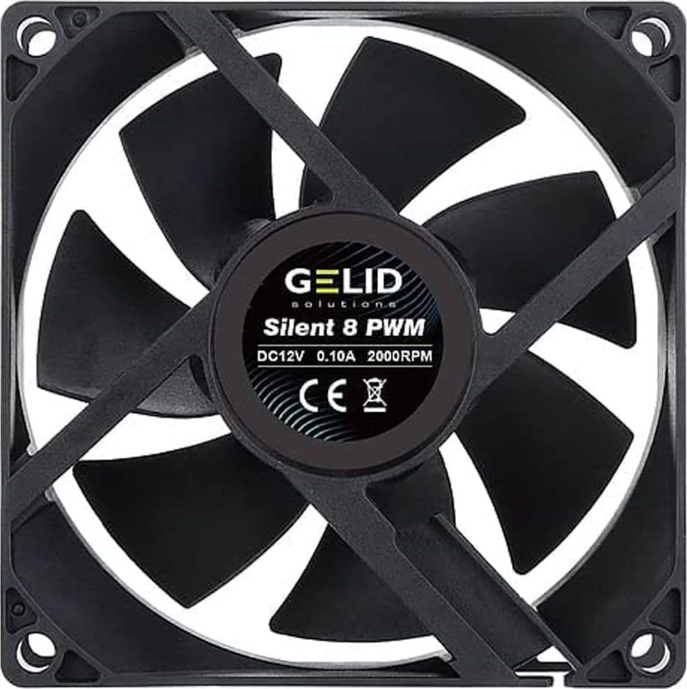 Dissipatore Ventola Silent PWM 80x80x25 12V in  Scontolo.net - Potenza, commercioVirtuoso.it