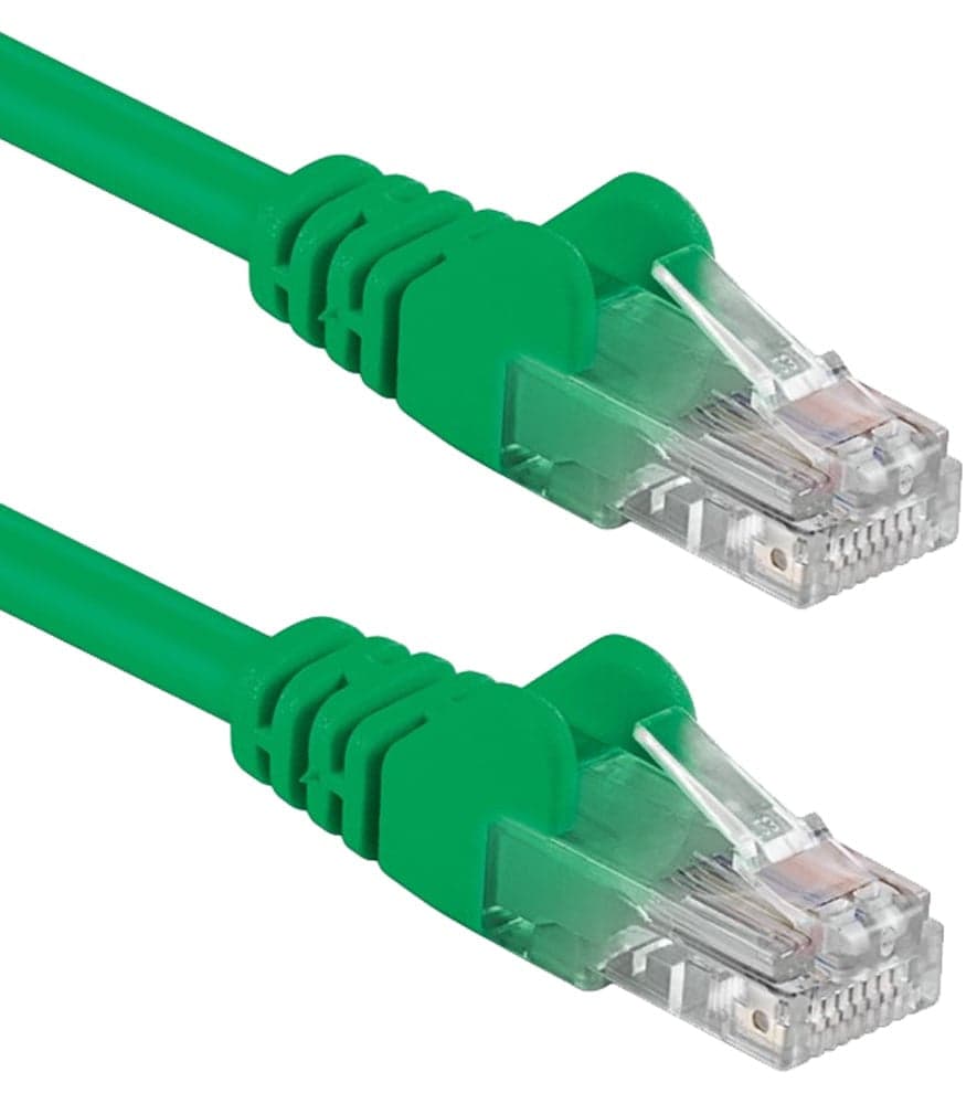 Cavo di rete Patch in CCA Cat.5E Verde U/UTP 10m in Cavi Ethernet Scontolo.net - Potenza, commercioVirtuoso.it