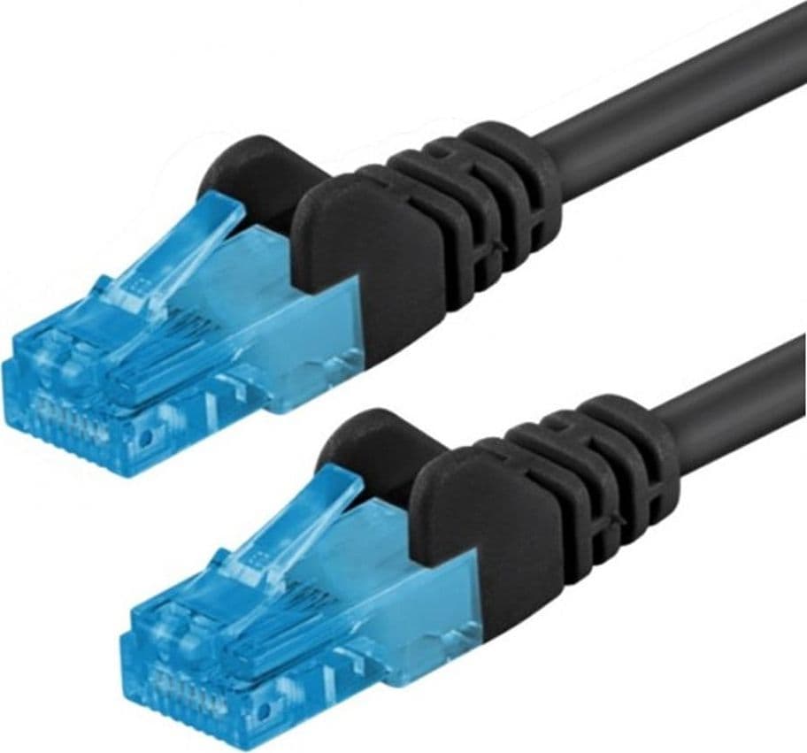 Cavo di rete Patch in Rame Cat. 6A Nero U/UTP 10 m in Cavi Ethernet Scontolo.net - Potenza, commercioVirtuoso.it
