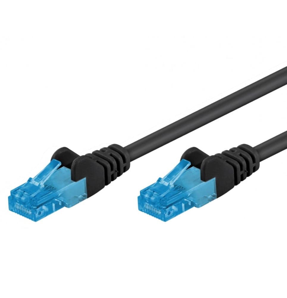 Cavo di rete Patch in Rame Cat. 6A Nero U/UTP 10 m in Cavi Ethernet Scontolo.net - Potenza, commercioVirtuoso.it
