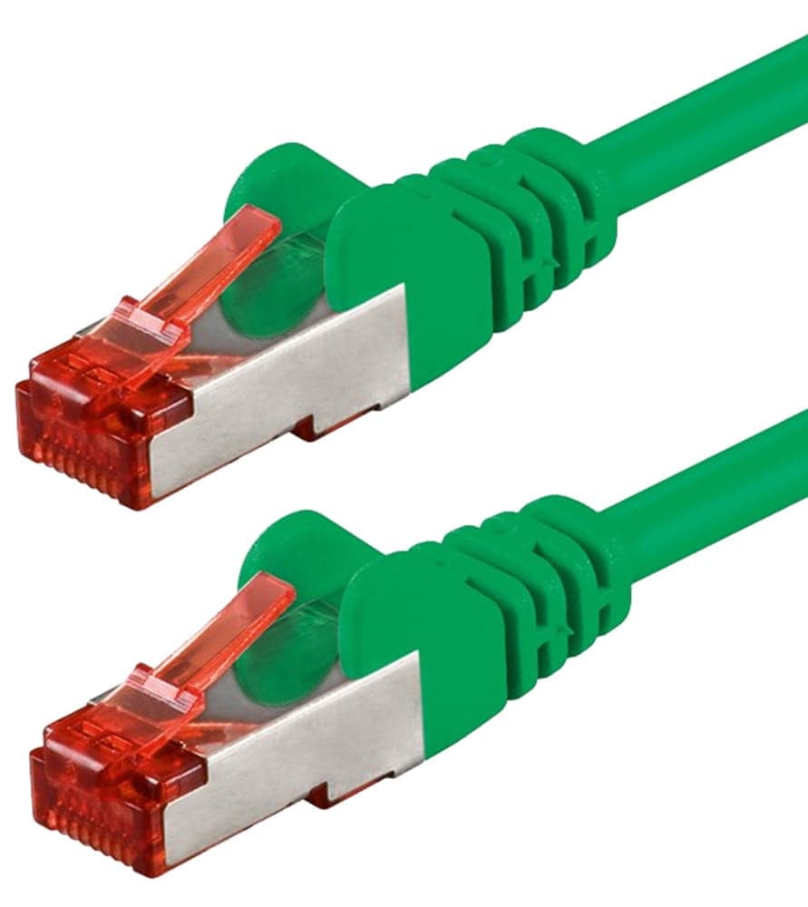 Cavo di rete Patch in rame Cat. 6 Verde SFTP LSZH 1,5m in Cavi Ethernet Scontolo.net - Potenza, commercioVirtuoso.it