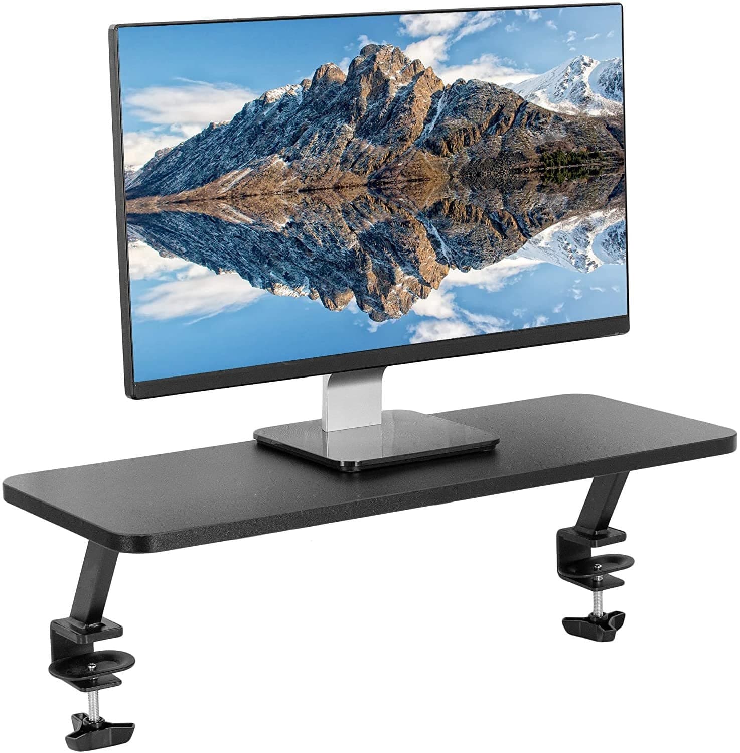 Rialzo per Monitor 13''-32'' da Scrivania Larghezza 1m in Supporti Scontolo.net - Potenza, commercioVirtuoso.it