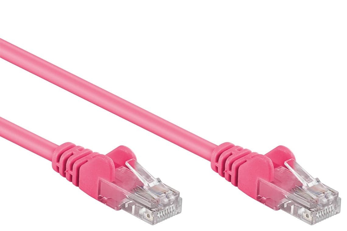Cavo di rete Patch CCA Cat. 5e Rosa UTP 2m in Cavi Ethernet Scontolo.net - Potenza, commercioVirtuoso.it