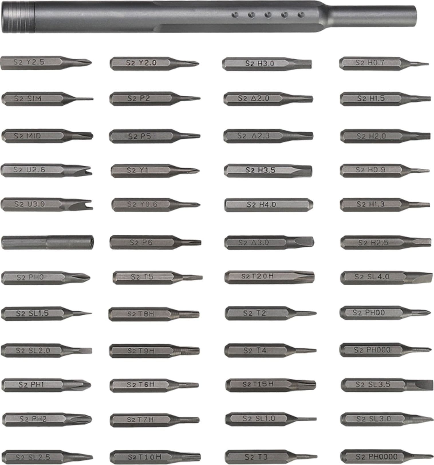 Set Astuccio in Alluminio Cacciavite di Precisione a 48 Punte Intercambiabili in Set cacciaviti Scontolo.net - Potenza, commercioVirtuoso.it
