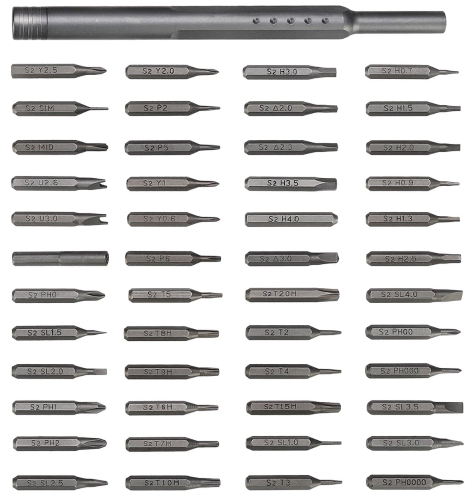 Set Astuccio in Alluminio Cacciavite di Precisione a 48 Punte Intercambiabili in Set cacciaviti Scontolo.net - Potenza, commercioVirtuoso.it