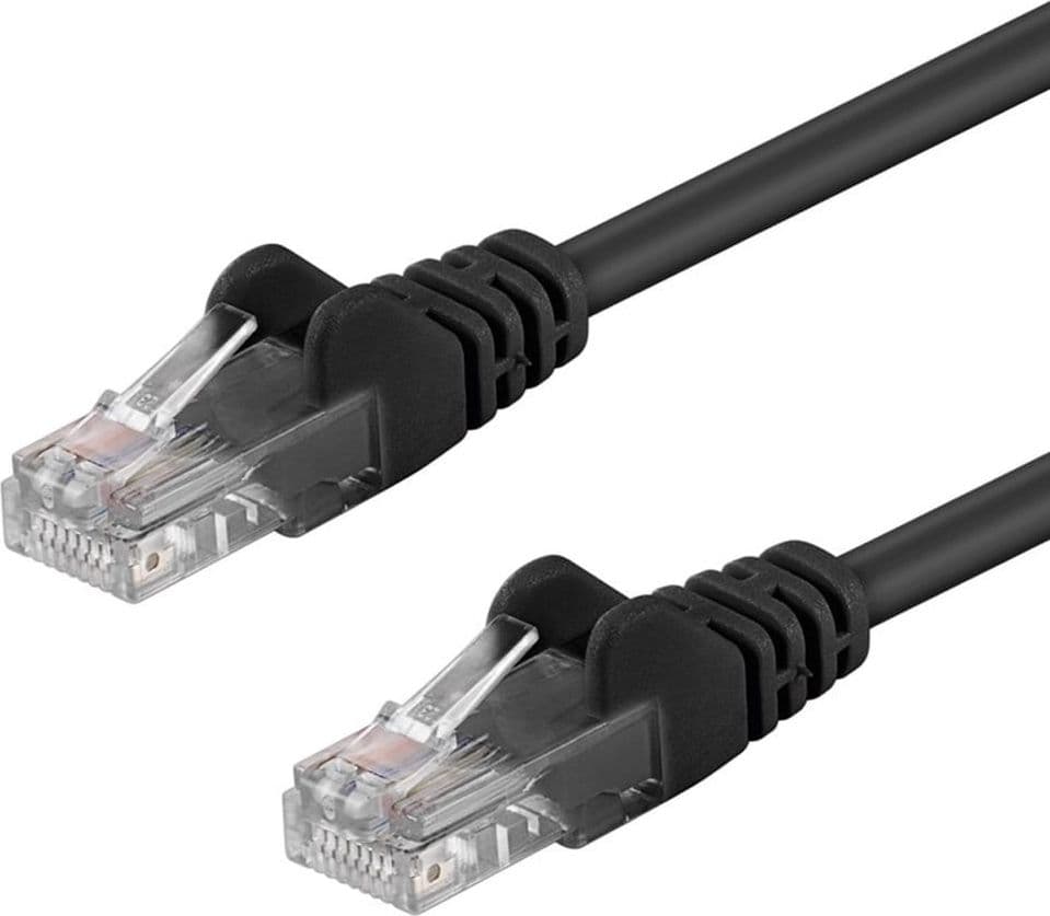 Cavo di rete Patch CCA Cat. 5e Nero UTP 10m in Cavi Ethernet Scontolo.net - Potenza, commercioVirtuoso.it
