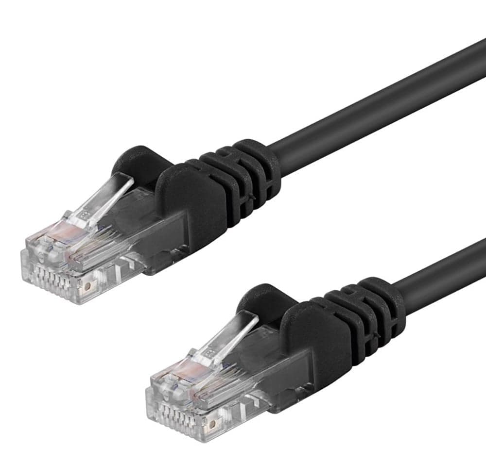 Cavo di rete Patch CCA Cat. 5e Nero UTP 10m in Cavi Ethernet Scontolo.net - Potenza, commercioVirtuoso.it