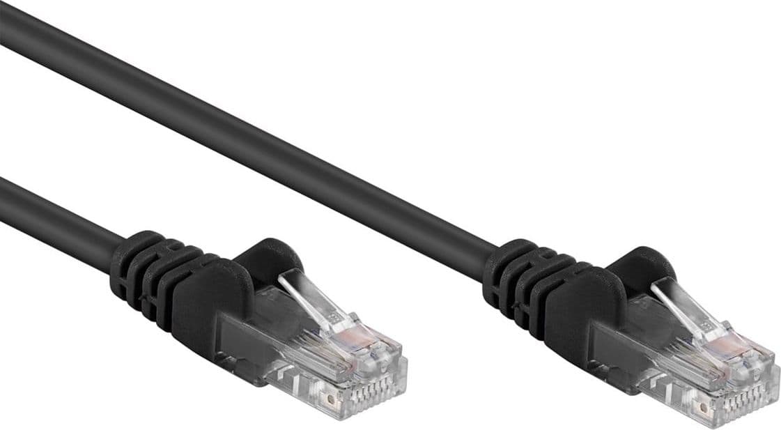 Cavo di rete Patch CCA Cat. 5e Nero UTP 10m in Cavi Ethernet Scontolo.net - Potenza, commercioVirtuoso.it