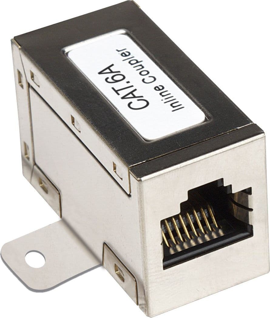 Adattatore Modulare RJ45 STP Cat.6A con Flange di Fissaggio in Cavi coassiali Scontolo.net - Potenza, commercioVirtuoso.it
