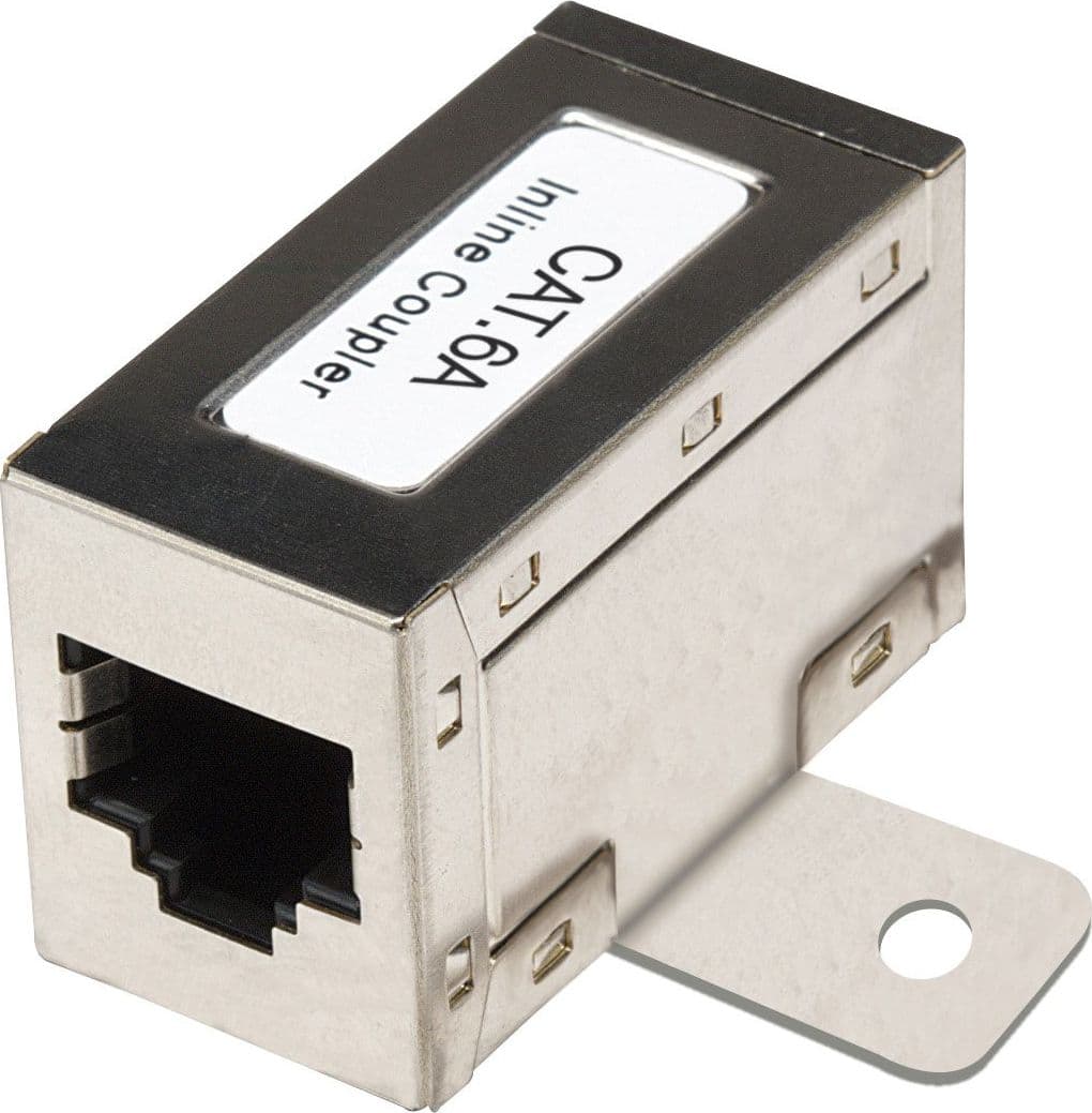 Adattatore Modulare RJ45 STP Cat.6A con Flange di Fissaggio in Cavi coassiali Scontolo.net - Potenza, commercioVirtuoso.it
