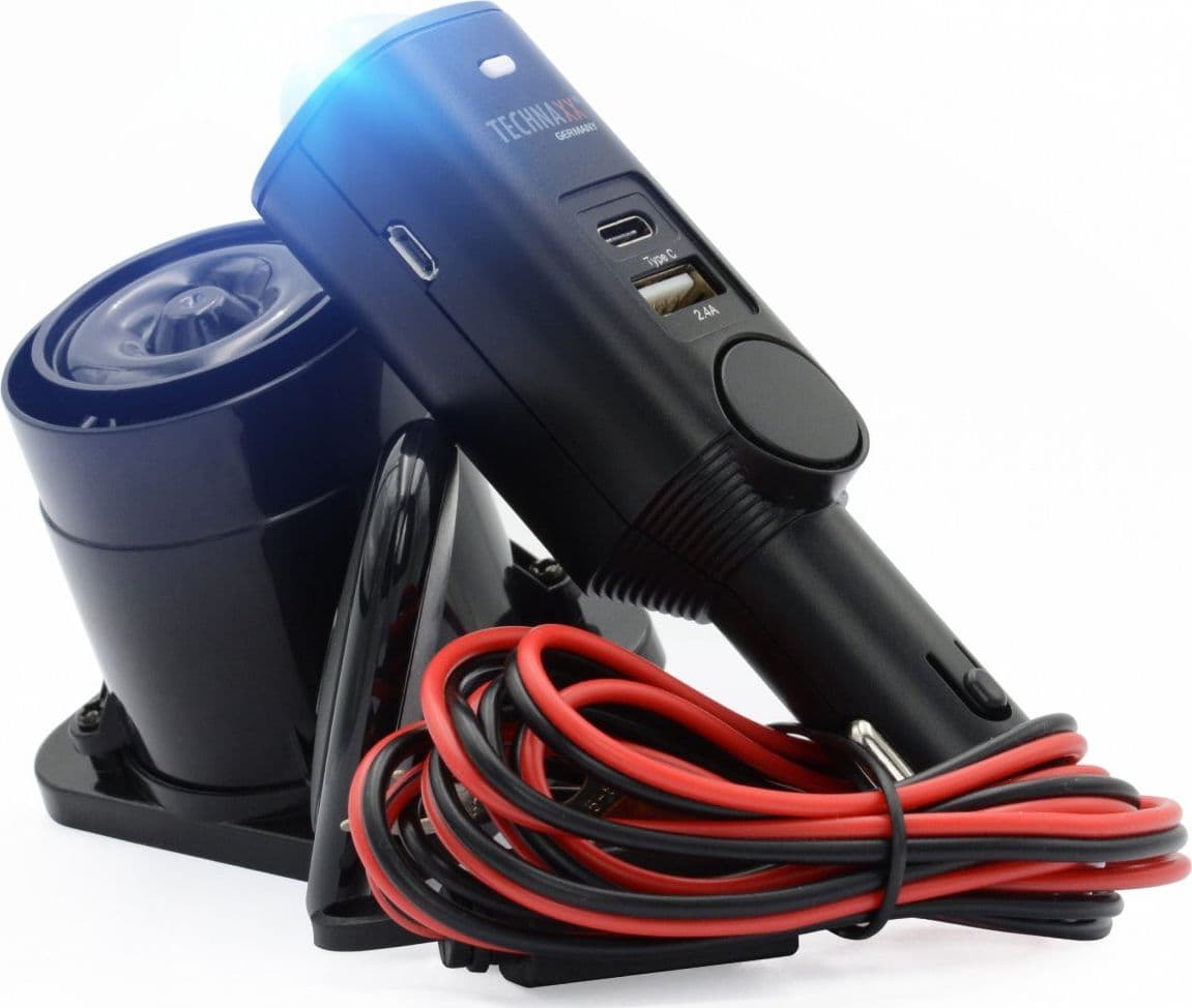 Allarme Auto Universale con Porta USB-C&trade e USB-A per Presa Accendisigari Pro TX-168 in Caricabatterie da auto Scontolo.net - Potenza, commercioVirtuoso.it