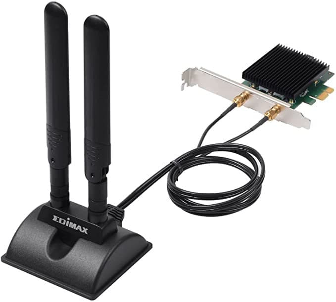 Adattatore WiFi AX3000 Scheda plug-in WLAN PCI Express 3000 MBit/s Bluetooth 5.0, EW-7833AXP in Schede di rete Scontolo.net - Potenza, commercioVirtuoso.it