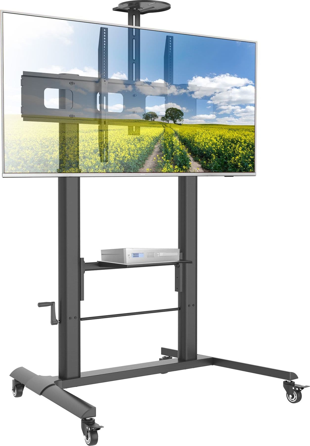 Supporto a Pavimento per TV con Altezza Regolabile per TV da 52'' a 110'' in Mobili Scontolo.net - Potenza, commercioVirtuoso.it