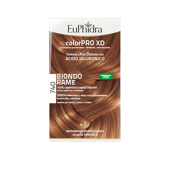 Euphidra colorpro xd 740 biondo rame 50ml