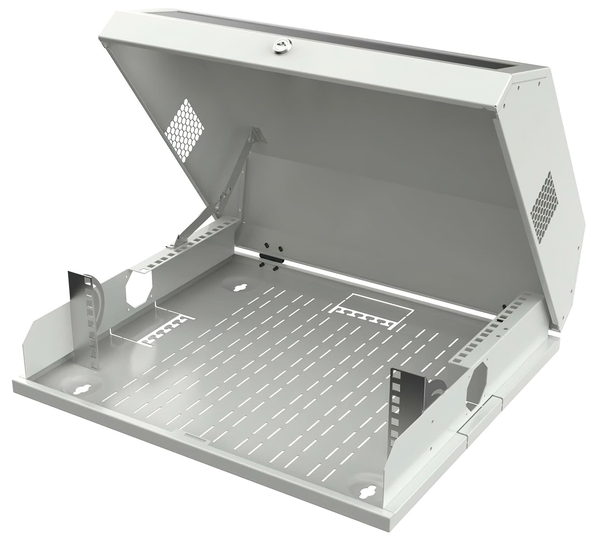 Armadio a muro 19'' Flat 9 Unit&agrave Grigio in Armadi Scontolo.net - Potenza, commercioVirtuoso.it