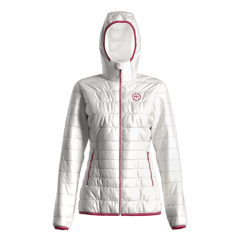 Great Escapes Taku Lady repreve jacket white alyssum