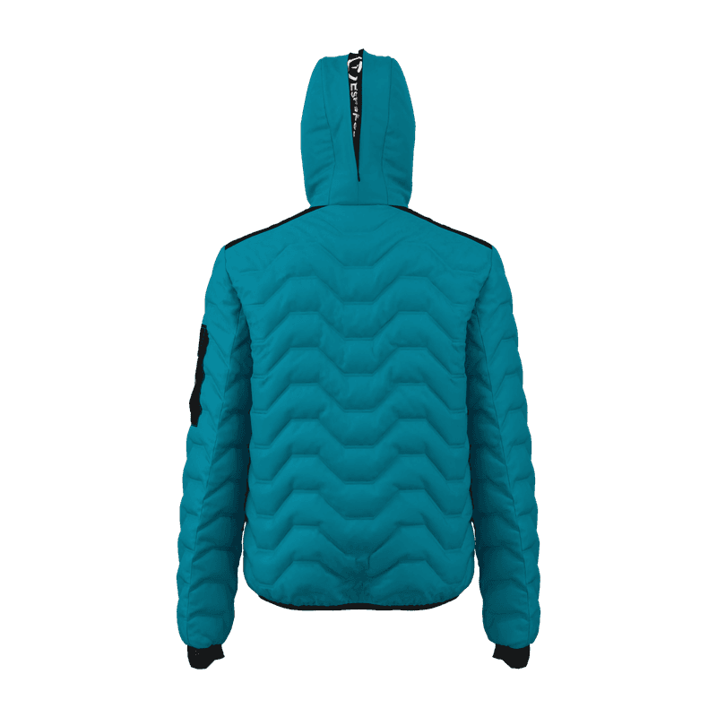 Great Escapes Gavia man padded jacket enamel blue in Giacche sportive e tecniche 3A Moda Mare Sport - Bellaria Igea Marina, commercioVirtuoso.it