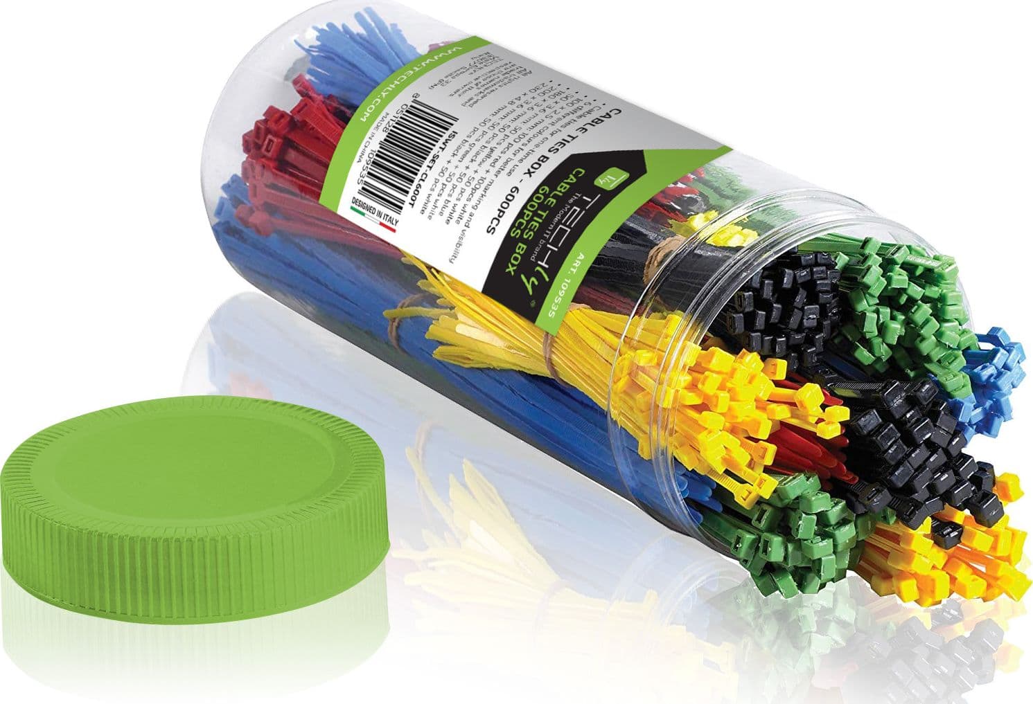 Fascette Fermacavo Colorate Kit da 600pz in Stringicavi Scontolo.net - Potenza, commercioVirtuoso.it
